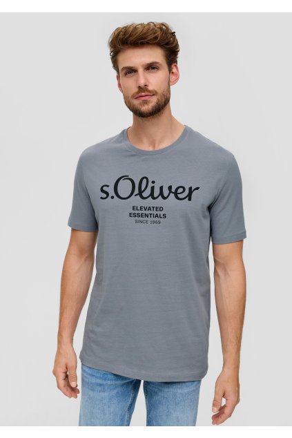 Pánske tričko s.Oliver 2139909/95D1 (Velikost S)