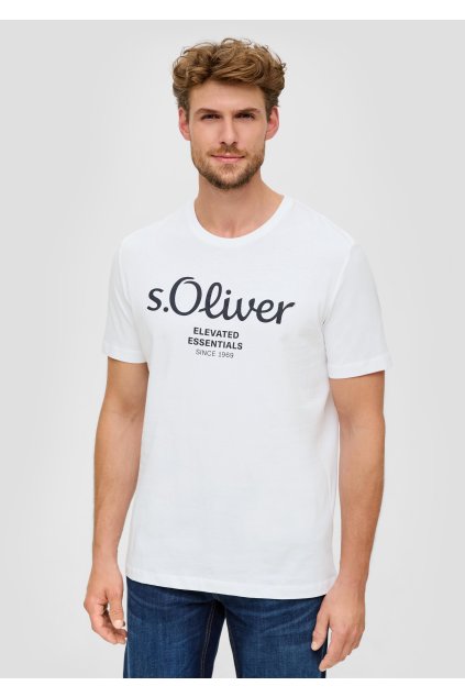 Pánske tričko s.Oliver 2139909/01D1 (Velikost M)