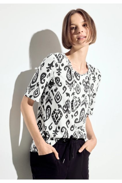Dámske tričko Cecil 321507/33474 (Velikost XS)