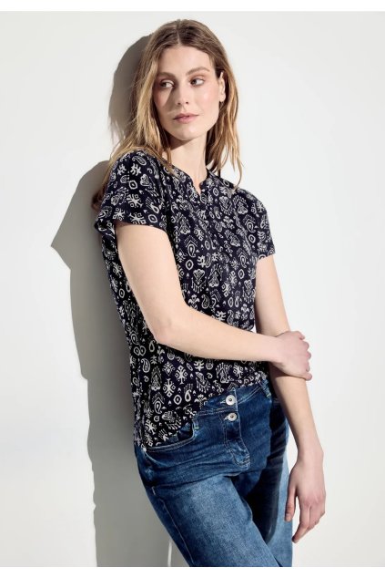 Dámske tričko Cecil 321526/30001 (Velikost XS)