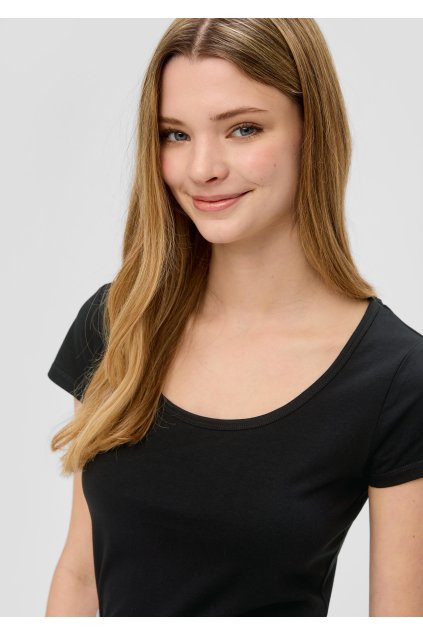 Dámske tričko s.Oliver 2144036/9999 (Velikost XS)