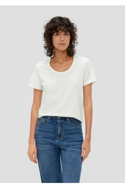 Dámske tričko s.Oliver 2144446/02D1 (Velikost 34)