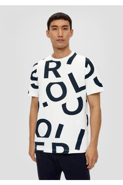 Pánske tričko s.Oliver 2138640/01F1 (Velikost XXL)