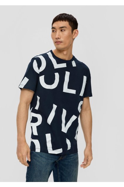 Pánske tričko s.Oliver 2138640/59F1 (Velikost XXL)