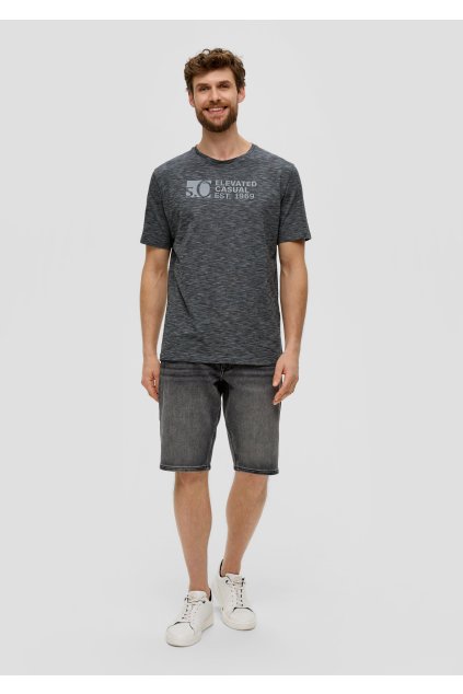 Pánske tričko s.Oliver 2141235/99G1 (Velikost S)