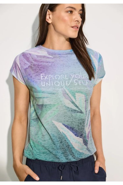 Dámske tričko Cecil 321774/35798 (Velikost S)