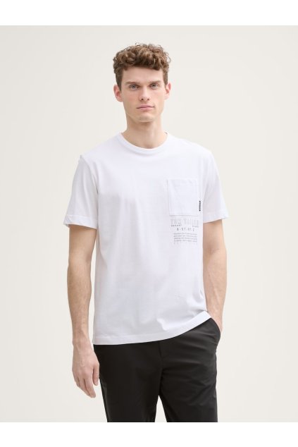 Pánske tričko Tom Tailor 1045698/20000 (Velikost M)