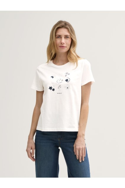 Dámske tričko Tom Tailor 1045534/10320 (Velikost XXL)