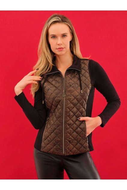 Dolcezza Quilt Jacket City Rock (1)