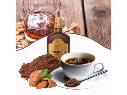 Amaretto - rozpustná káva