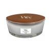 WoodWick Fireside svíčka loď