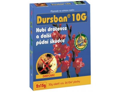 Dursban 10 G (2x15 g) - proti drátovcům -   ukončen prodej - konec registrace