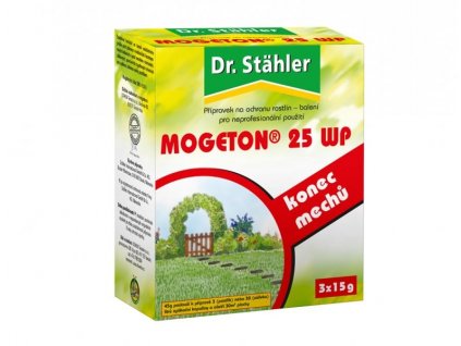 Mogeton 25 WP 3x15 g - likvidace mechů ve sportovních trávnících