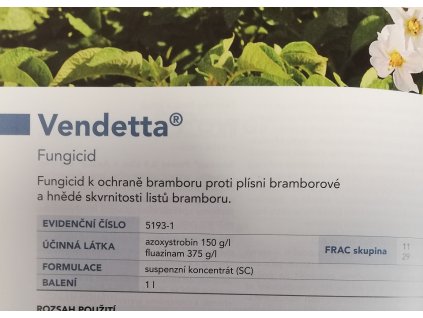vendetta fungicid brambory