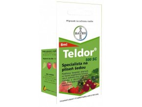TELDOR 500 SC 8 ml - plíseň šedá na jahodách, révě