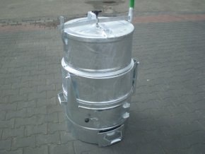 Pařák na brambory tuhá paliva 100 l