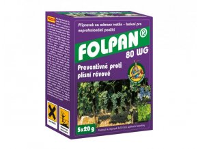 FOLPAN 80 WG 5x20 g - proti plísni vinné révy