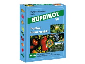 KUPRIKOL 50 - 10 g plísně na bramborech, rajčatech, okurkách, cibuli, révě