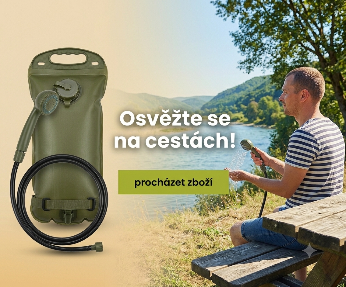 Solární sprcha