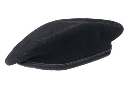 Baret - Černá