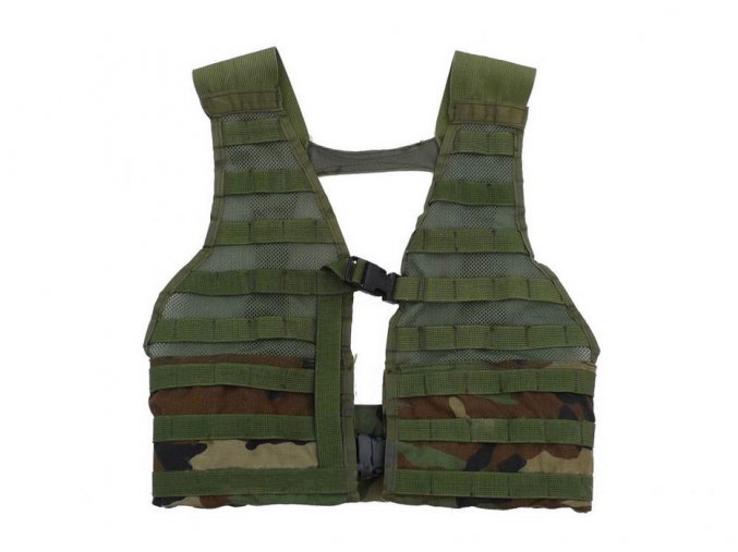 Taktická vesta - FLC - MOLLE II - Woodland, orig