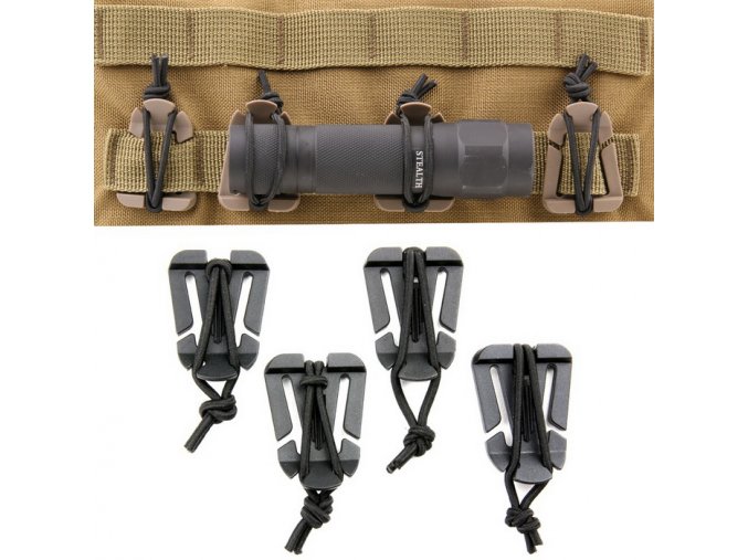 Web dominator - MOLLE - 2KS - Černá