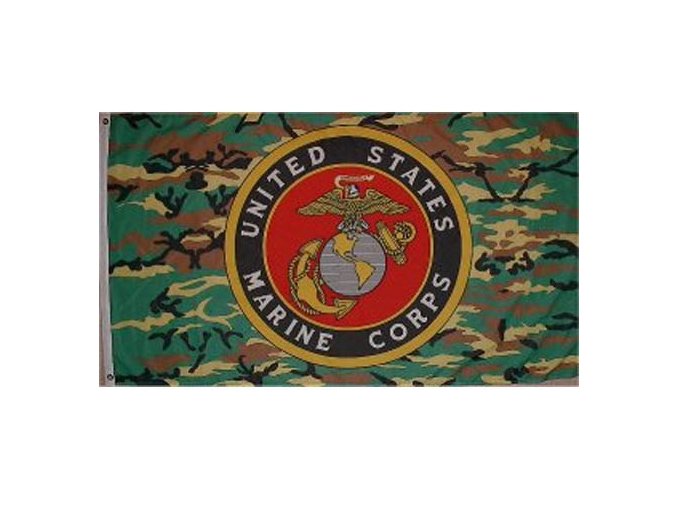 Vlajka Marine Corps - Woodland