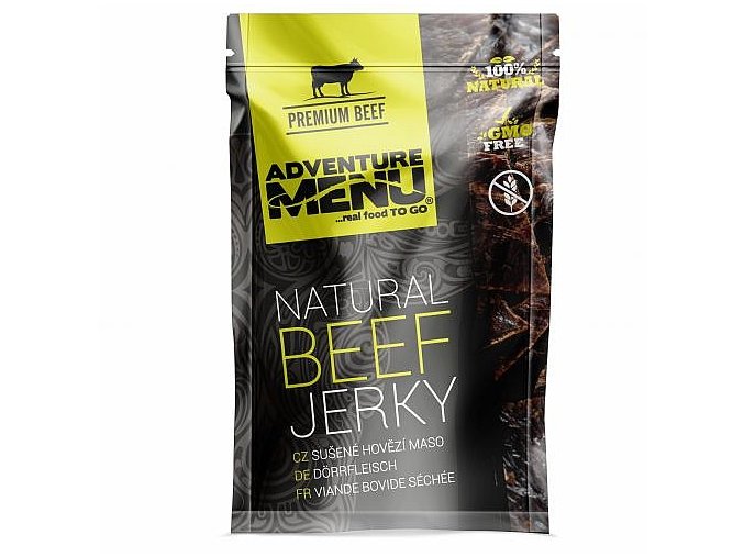 Sušené hovězí maso - JERKY - 0,25g - Adventure menu