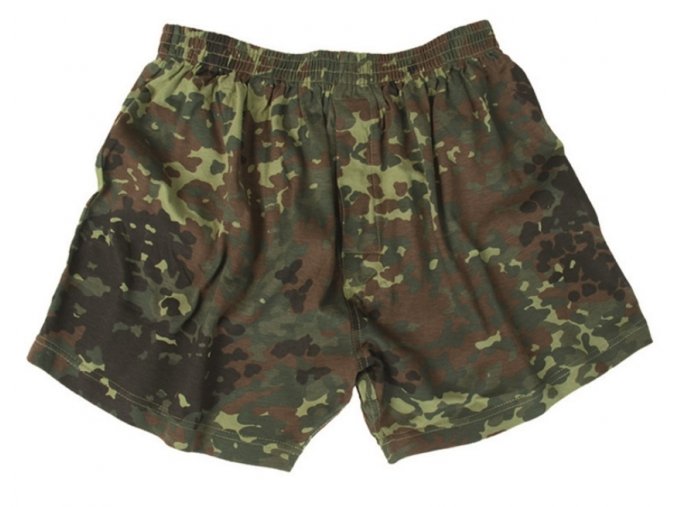 Trenýrky maskáčové - Flecktarn