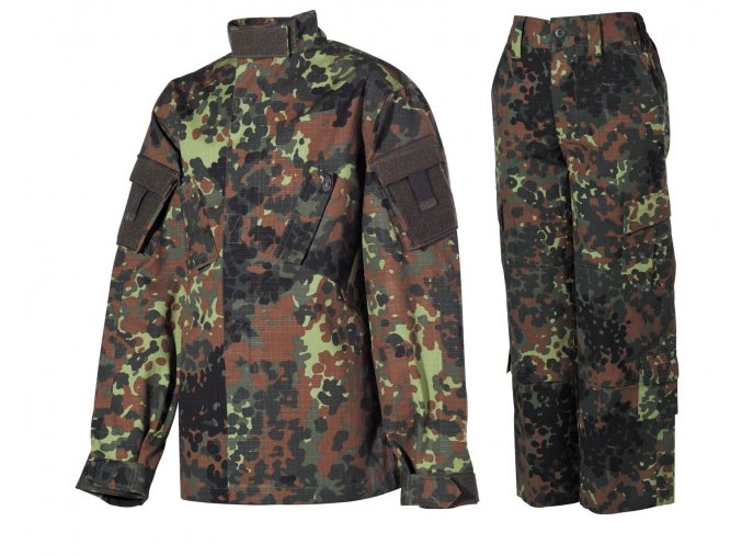 Maskáčový komplet dětský - ACU - Flecktarn