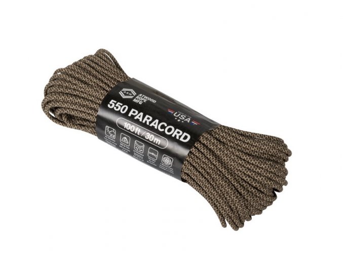 Padáková šňůra - PARACORD 550 Lbs - Hyena