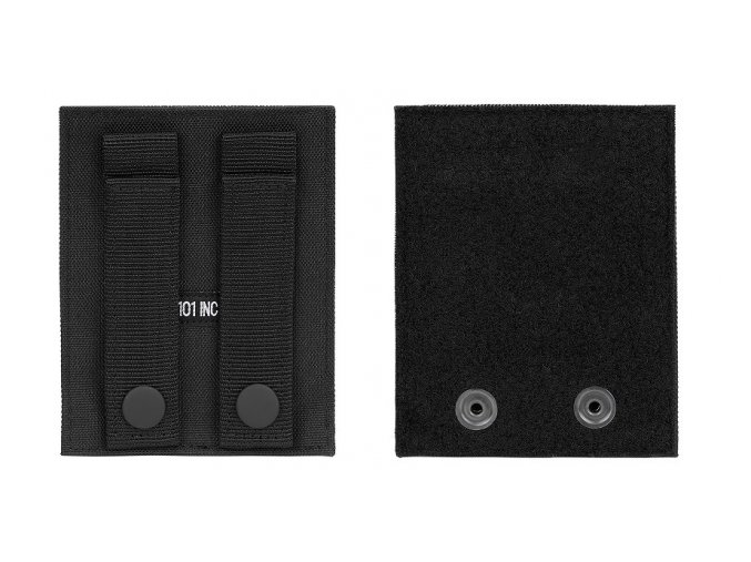 Molle panel se suchým zipem - MEDIUM - Černá