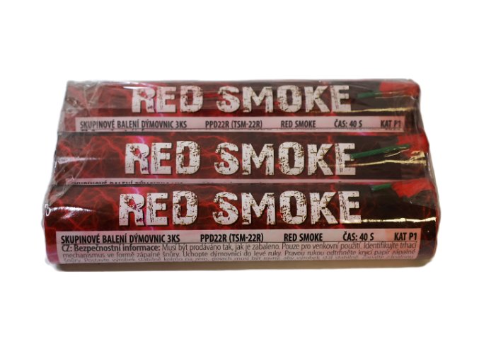 202502181431040.Dymovnica red smoke cervena 3 ks PPD22R