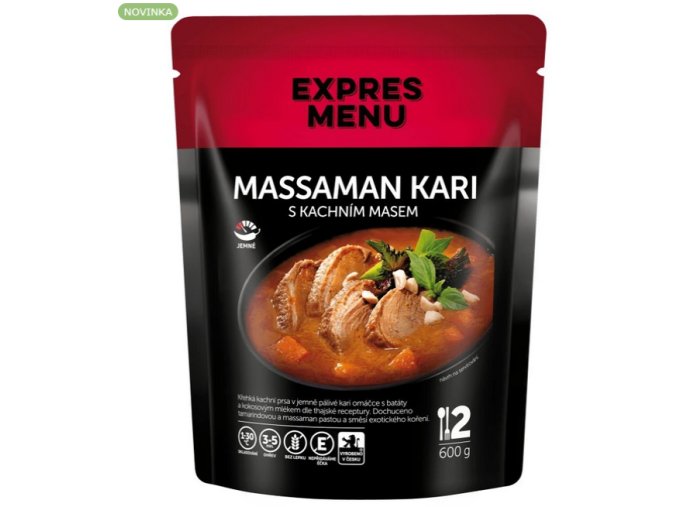 Massaman kari s kachním masem