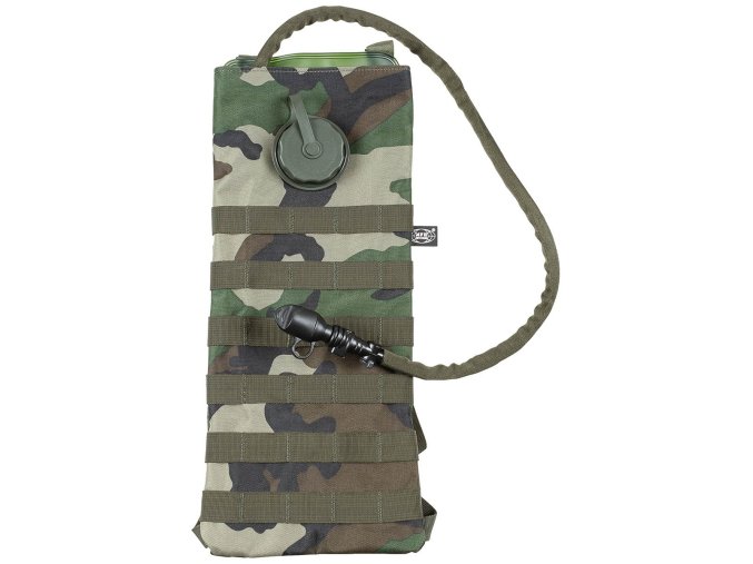 Camel-bag - MOLLE - Woodland