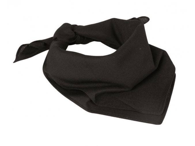 Bandana šátek - 55 x 55 - Černá