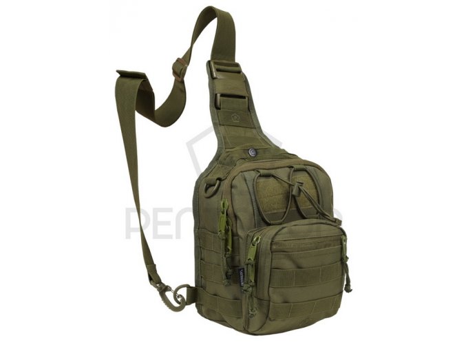 Taška přes rameno - CHEST BAG - Oliv - Pentagon®