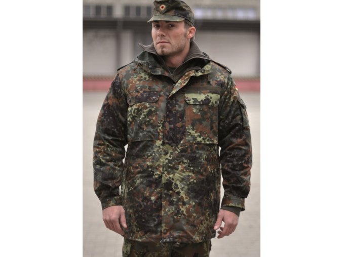 Kabát s vložkou - Bundeswehr - Flecktarn - Orig. nový