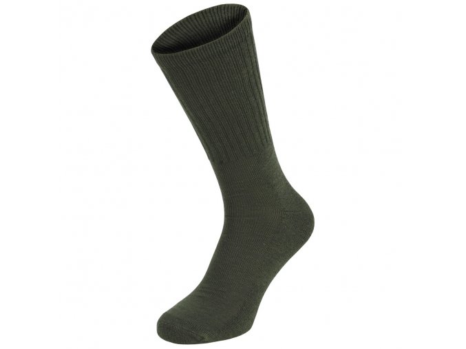 Ponožky ARMY - Polodlouhé - Oliv