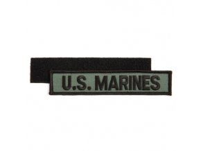 Nášivka U.S. MARINES, Velcro, Oliv