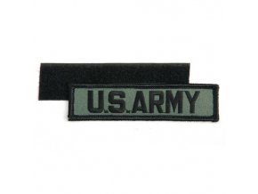 Nášivka U.S. ARMY, Velcro, Oliv