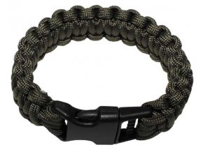 Náramek přežití - PARACORD 2,3 - Oliv