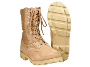Pouštní boty - CORDURA - Khaki