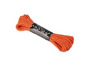 Padáková šňůra - PARACORD 550 Lbs - Orange reflexní