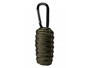 Paracord na přežití - SMALL - Oliv