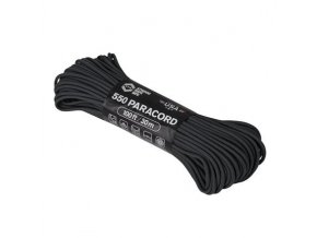 Padáková šňůra - PARACORD 550 Lbs - Černá