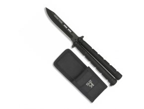Nůž motýlek K25 - Černá