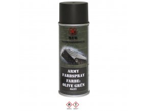 Barvy na zbraně - sprej - 400 ml. - Oliv mat
