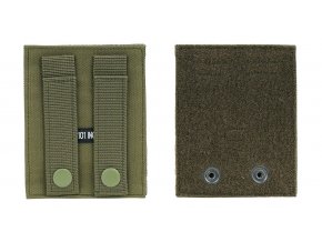 Molle panel se suchým zipem - MEDIUM - Oliv