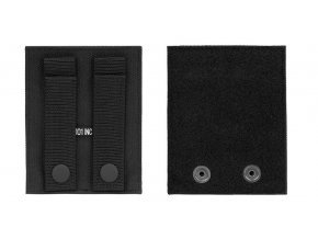 Molle panel se suchým zipem - MEDIUM - Černá